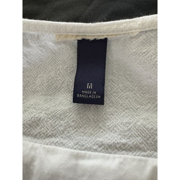 Universal Threads Babydoll Sundress Size Medium White Ruffle Beach Coastal Lagen - Picture 14 of 16